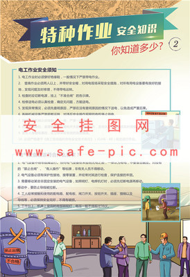 【2016特种作业安全知识宣教挂图】_